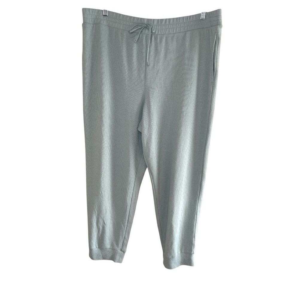 VICTORIA’S SECRET Waffle Knit Jogger Style Lounge Pant with Pockets, XXL